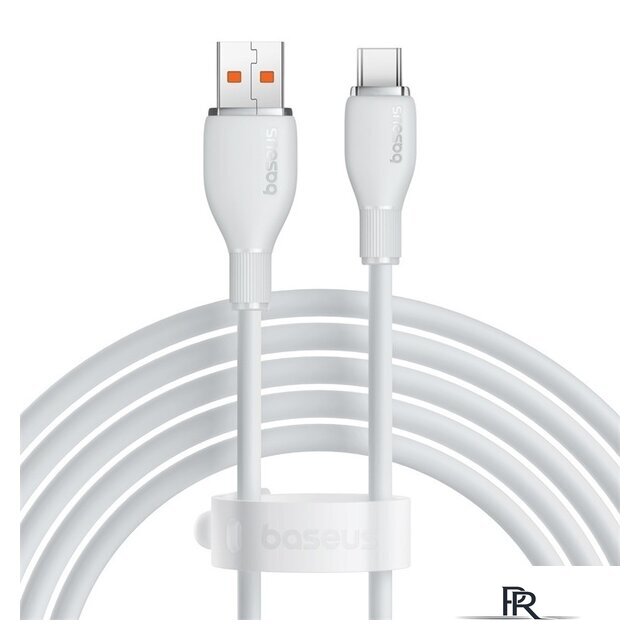 Кабель Baseus Pudding Series USB Type-A - USB Type-C (2 м, белый) - Изображение №1 — Интернет-магазин ПроЗаказ