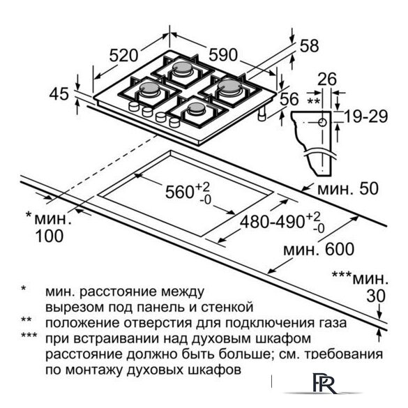 Варочная панель Bosch PPP6A6M90R - Изображение №7 — Интернет-магазин ПроЗаказ