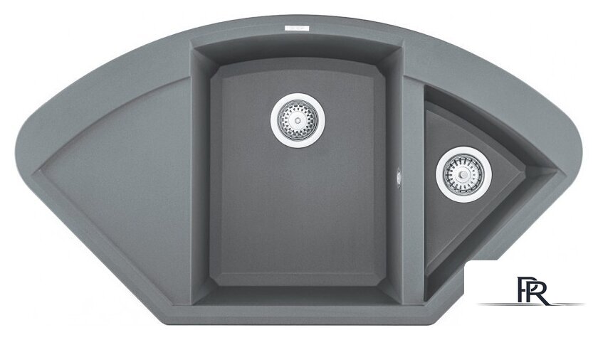 Кухонная мойка Elleci Easy Corner Titanium 73 - Изображение №1 — Интернет-магазин ПроЗаказ