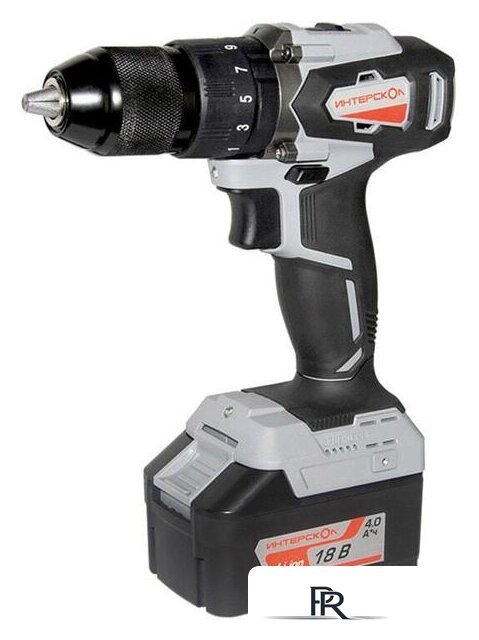 Ударная дрель-шуруповерт Интерскол ДАУ-13/18ВК 573.2.2.70 (с 2-мя АКБ 2 Ah, кейс) - Изображение №1 — Интернет-магазин ПроЗаказ