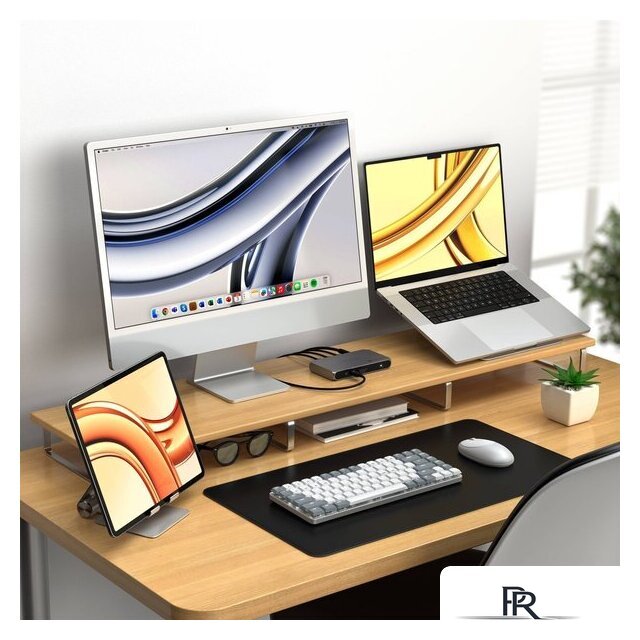 Клавиатура Satechi SM1 Slim (светло-серый) - Изображение №6 — Интернет-магазин ПроЗаказ