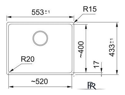 Кухонная мойка Franke Maris MRG 110-52 125.0687.253 (оникс) - Изображение №2 — Интернет-магазин ПроЗаказ