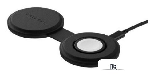 Беспроводное зарядное Satechi OntheGo 2-in-1 Charger ST-QTG21K (черный) - Изображение №1 — Интернет-магазин ПроЗаказ