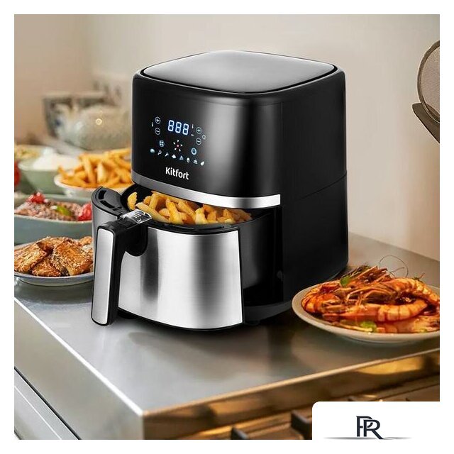 Аэрогриль (аэрофритюрница) Kitfort KT-2221 - Изображение №7 — Интернет-магазин ПроЗаказ