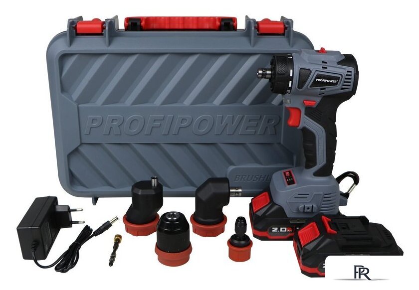 Дрель-шуруповерт Profipower MKBL-18BM (с 2-мя АКБ, кейс, сменные патроны) - Изображение №1 — Интернет-магазин ПроЗаказ