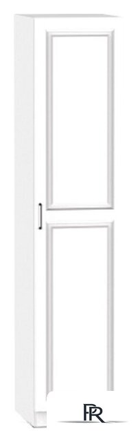 Шкаф-пенал Интермебель Марсель 420 МР-05-B2 (белый софт) - Изображение №1 — Интернет-магазин ПроЗаказ