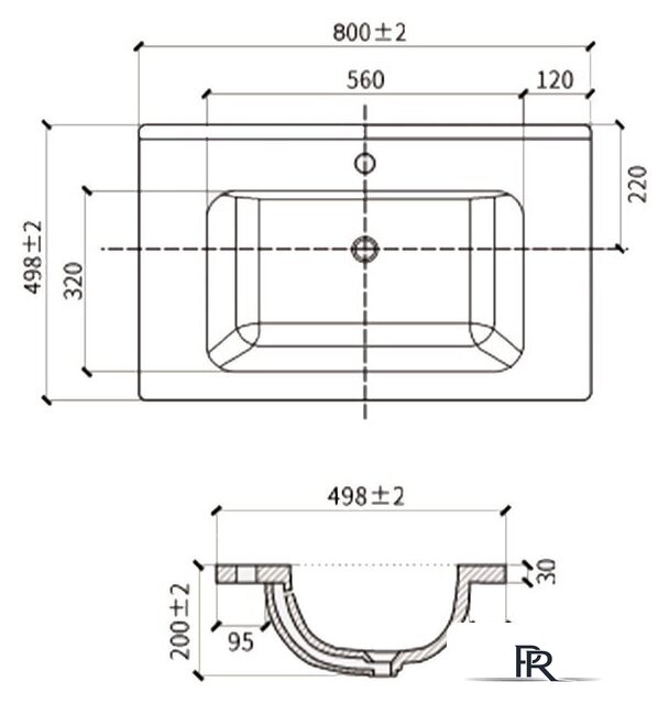 Умывальник Lauter 213080A - Изображение №11 — Интернет-магазин ПроЗаказ