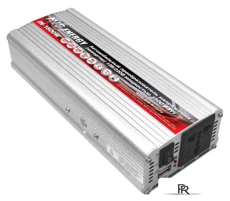 Автомобильный инвертор AVS 24/220V IN-1500W-24 - Изображение №1 — Интернет-магазин ПроЗаказ
