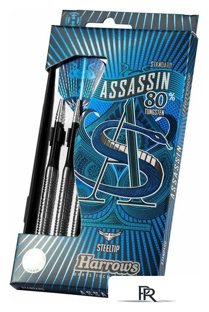 Дротики для дартса Harrows Assassin 80% Tungsten Standard 22gR (3 шт) - Изображение №3 — Интернет-магазин ПроЗаказ