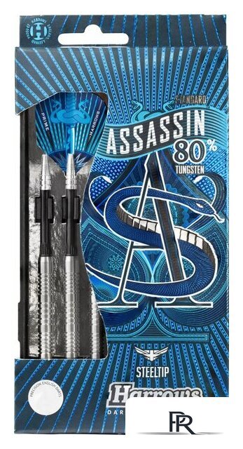 Дротики для дартса Harrows Assassin 80% Tungsten Standard 22gR (3 шт) - Изображение №4 — Интернет-магазин ПроЗаказ