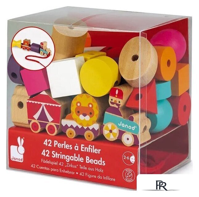 Развивающая игра Janod Цирк J05314 - Изображение №1 — Интернет-магазин ПроЗаказ