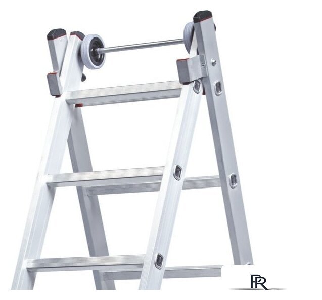 Лестница-стремянка Новая высота NV 522 двухсекционная индустриальная 2x16 ступеней - Изображение №3 — Интернет-магазин ПроЗаказ