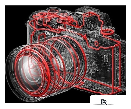 Беззеркальный фотоаппарат Olympus OM-5 Body (серебристый) - Изображение №9 — Интернет-магазин ПроЗаказ