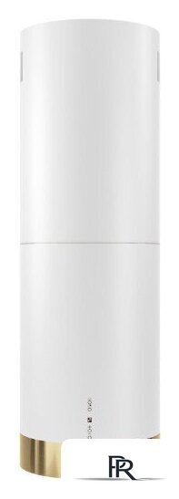 Кухонная вытяжка Globalo Cylindro Isola 39.7 (белый/золотой) - Изображение №1 — Интернет-магазин ПроЗаказ