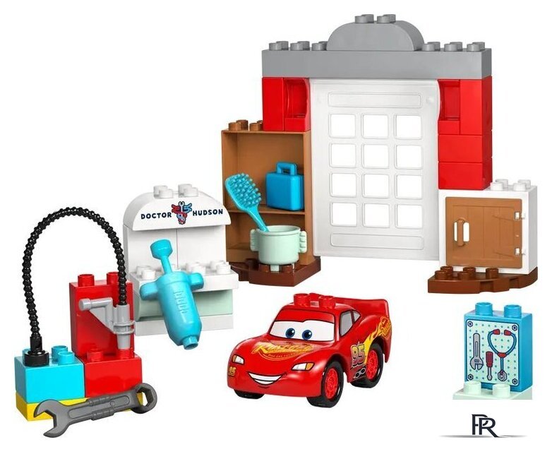 Конструктор LEGO Duplo Визит МакКвина в гараж Дока 10456 - Изображение №2 — Интернет-магазин ПроЗаказ