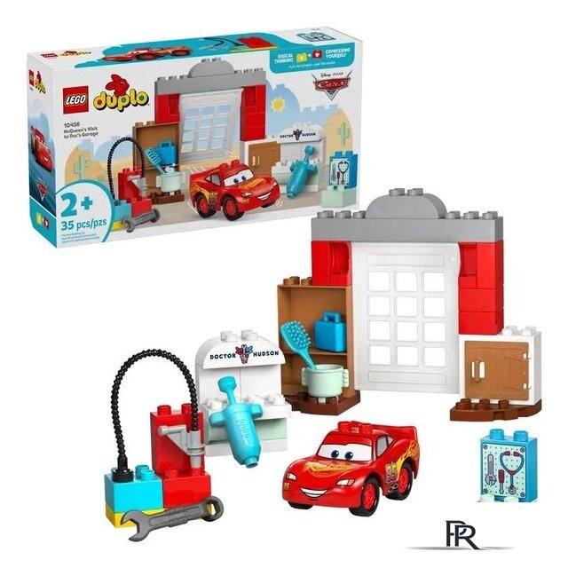 Конструктор LEGO Duplo Визит МакКвина в гараж Дока 10456 - Изображение №3 — Интернет-магазин ПроЗаказ