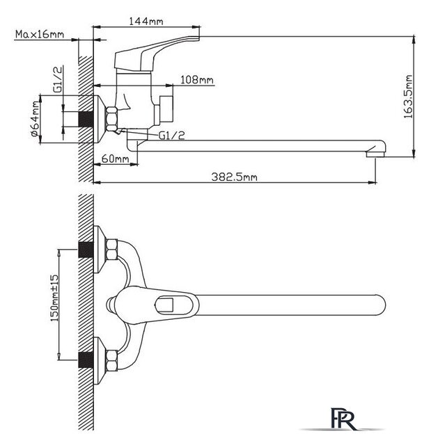 Смеситель Diadonna D-D22-294 - Изображение №2 — Интернет-магазин ПроЗаказ