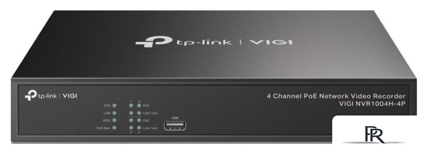 Сетевой видеорегистратор TP-Link Vigi NVR1004H-4P - Изображение №1 — Интернет-магазин ПроЗаказ