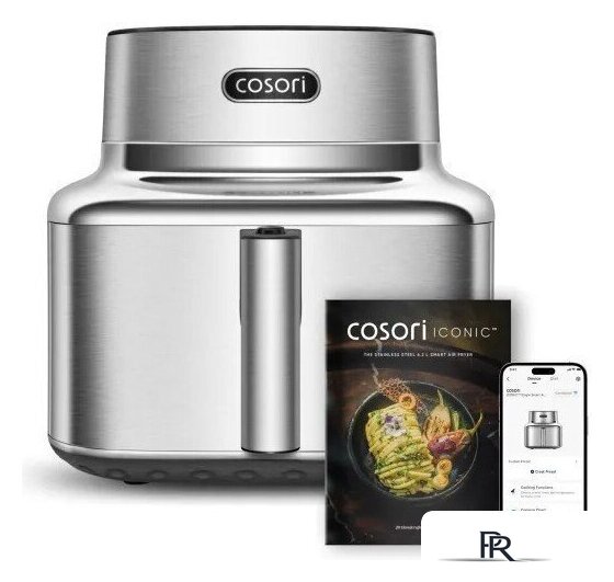 Аэрогриль (аэрофритюрница) Cosori Iconic Single 6.2l CAF-SE601S-CEU - Изображение №9 — Интернет-магазин ПроЗаказ