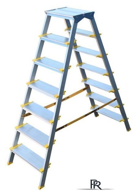Лестница-стремянка Алюмет ASD 5207 (2х7 ступеней) - Изображение №1 — Интернет-магазин ПроЗаказ