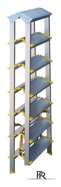 Лестница-стремянка Алюмет ASD 5207 (2х7 ступеней) - Изображение №4 — Интернет-магазин ПроЗаказ