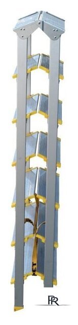 Лестница-стремянка Алюмет ASD 5207 (2х7 ступеней) - Изображение №3 — Интернет-магазин ПроЗаказ