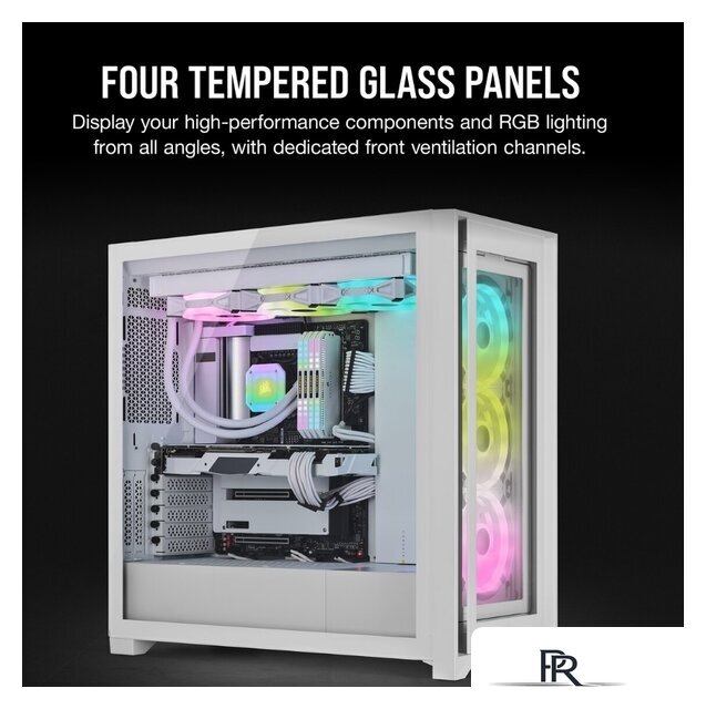 Корпус Corsair iCUE 5000X RGB QL Edition CC-9011233-WW - Изображение №5 — Интернет-магазин ПроЗаказ
