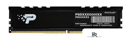 Оперативная память Patriot Signature Premium Line 2x8ГБ DDR5 4800 МГц PSP516G4800KH1 - Изображение №2 — Интернет-магазин ПроЗаказ