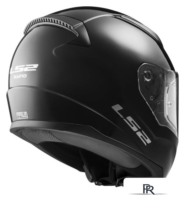 Мотошлем LS2 FF353 Rapid 2 Solid (S, глянцевый черный) - Изображение №9 — Интернет-магазин ПроЗаказ