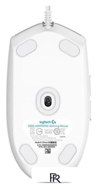 Игровая мышь Logitech G203 Lightsync (белый) - Изображение №5 — Интернет-магазин ПроЗаказ