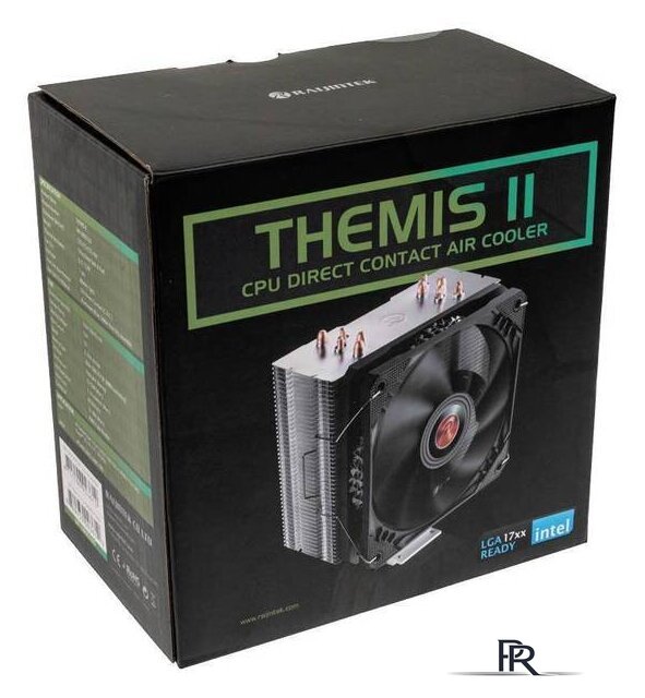 Кулер для процессора Raijintek Themis II 0R10B00220 - Изображение №2 — Интернет-магазин ПроЗаказ