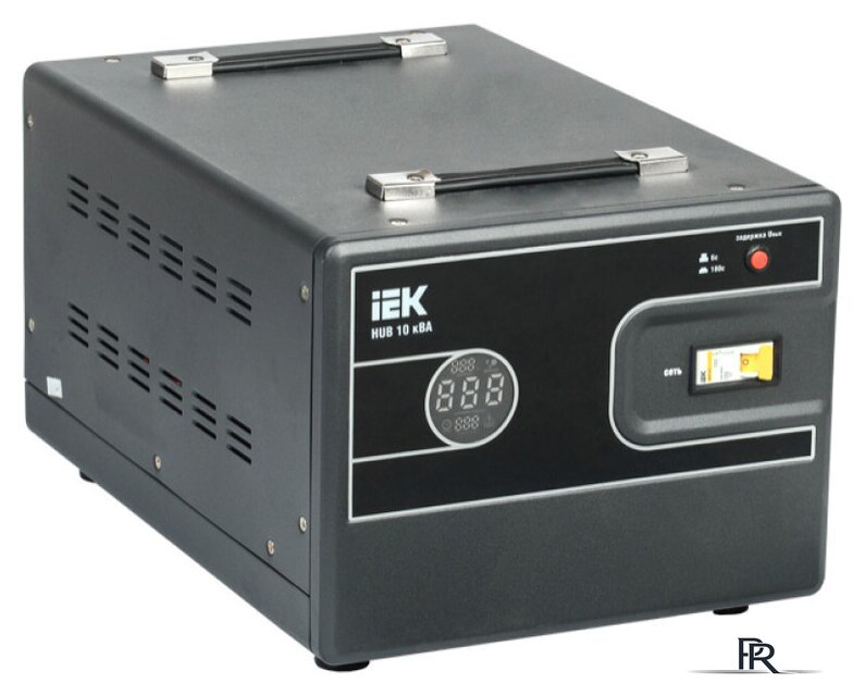 Стабилизатор напряжения IEK HUB 10 кВА IVS21-1-010-13 - Изображение №1 — Интернет-магазин ПроЗаказ
