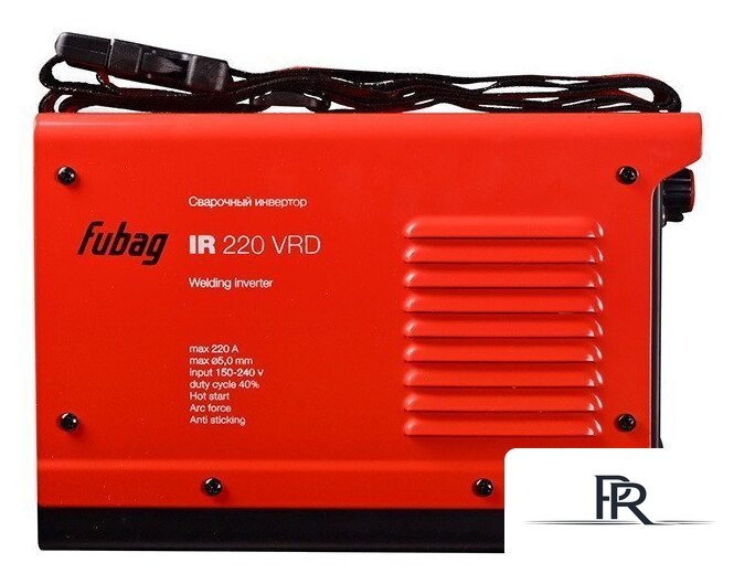 Сварочный инвертор Fubag IR 220 VRD 43637 - Изображение №4 — Интернет-магазин ПроЗаказ