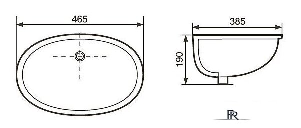 Умывальник Aquatek AQ0181-00 - Изображение №2 — Интернет-магазин ПроЗаказ