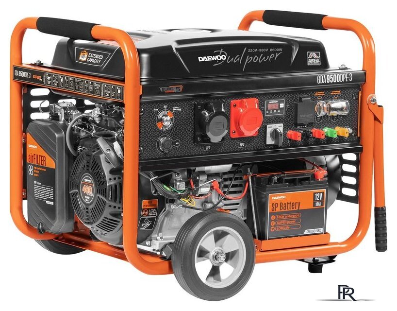 Бензиновый генератор Daewoo Power GDA 9500DPE-3 - Изображение №1 — Интернет-магазин ПроЗаказ
