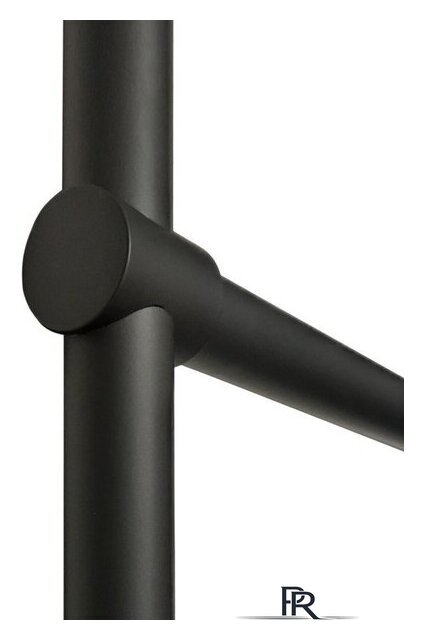 Полотенцесушитель Fincopper FCL 90x50 Ral 9005 (нижнее подключение, черный) - Изображение №2 — Интернет-магазин ПроЗаказ