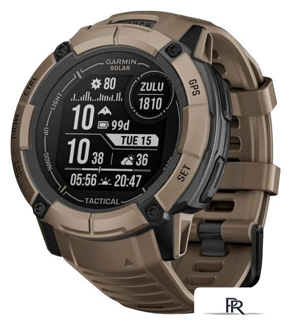 Умные часы Garmin Instinct 2x Solar Tactical Edition (светло-коричневый) - Изображение №1 — Интернет-магазин ПроЗаказ