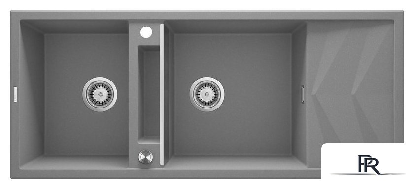 Кухонная мойка Deante Magnetic ZRM S213 (серый металлик) - Изображение №1 — Интернет-магазин ПроЗаказ