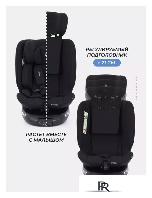 Детское автокресло Rant Helix Isofix AY819 (черный) - Изображение №7 — Интернет-магазин ПроЗаказ