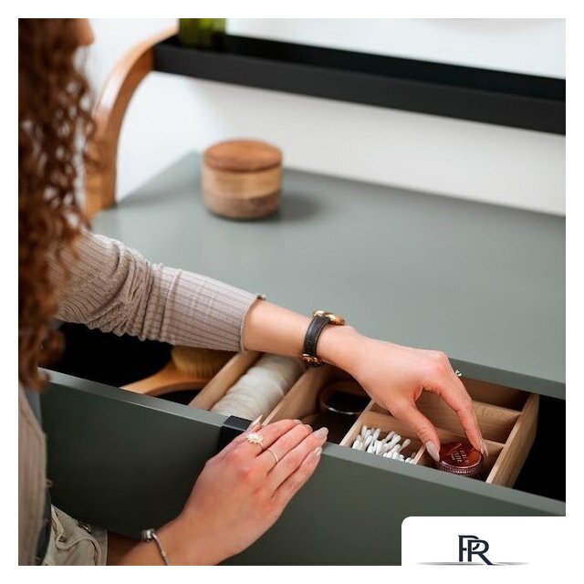  Lauter Тумба под умывальник Estel 70 (серо-зеленый п/мат) - Изображение №7 — Интернет-магазин ПроЗаказ