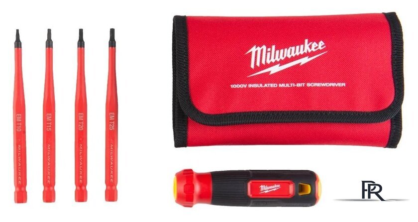 Набор отвертка с битами Milwaukee 4932493658 (5 предметов) - Изображение №1 — Интернет-магазин ПроЗаказ