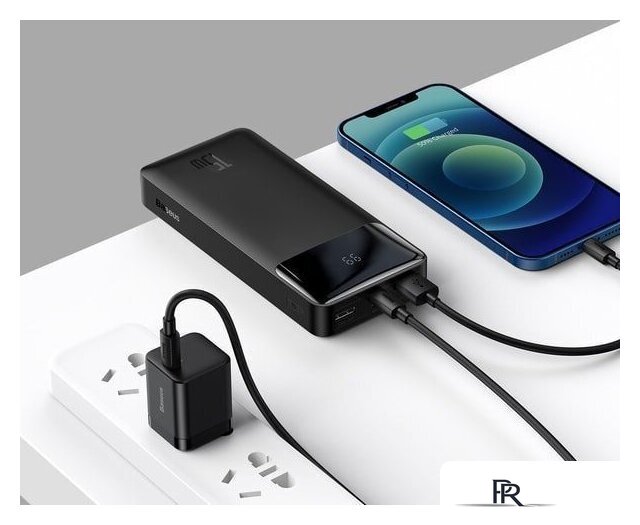 Внешний аккумулятор Baseus Bipow Digital Display PPDML-J01 20000mAh (черный) - Изображение №9 — Интернет-магазин ПроЗаказ