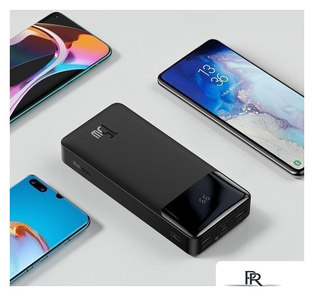 Внешний аккумулятор Baseus Bipow Digital Display PPDML-J01 20000mAh (черный) - Изображение №8 — Интернет-магазин ПроЗаказ