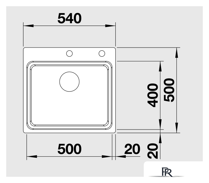 Кухонная мойка Blanco Etagon 500-IF/A [521748] - Изображение №2 — Интернет-магазин ПроЗаказ
