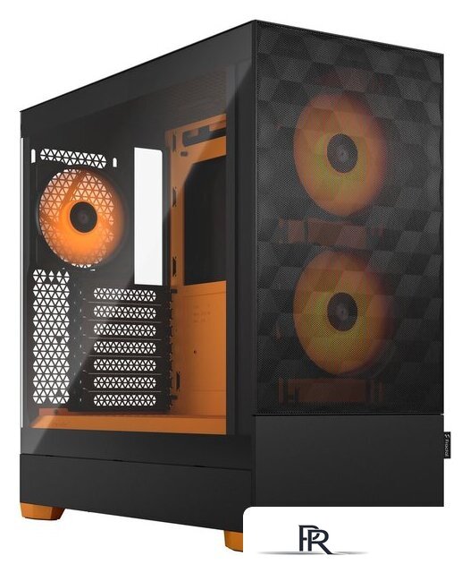 Корпус Fractal Design Pop Air RGB Orange Core TG Clear Tint FD-C-POR1A-05 - Изображение №1 — Интернет-магазин ПроЗаказ