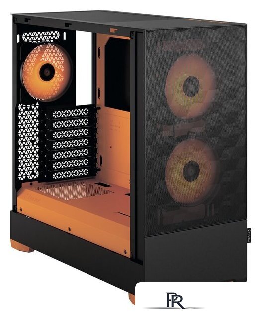 Корпус Fractal Design Pop Air RGB Orange Core TG Clear Tint FD-C-POR1A-05 - Изображение №6 — Интернет-магазин ПроЗаказ