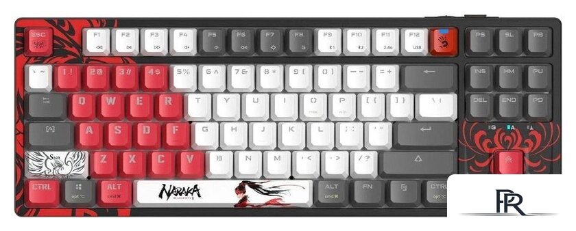 Клавиатура A4Tech Bloody WS87 Naraka (Bloody BLMS Red Plus) - Изображение №2 — Интернет-магазин ПроЗаказ