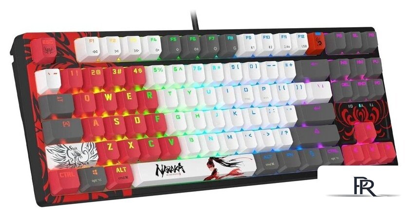 Клавиатура A4Tech Bloody WS87 Naraka (Bloody BLMS Red Plus) - Изображение №5 — Интернет-магазин ПроЗаказ