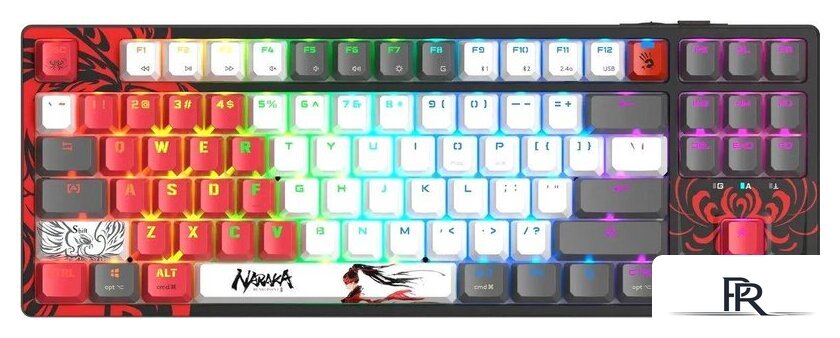 Клавиатура A4Tech Bloody WS87 Naraka (Bloody BLMS Red Plus) - Изображение №1 — Интернет-магазин ПроЗаказ