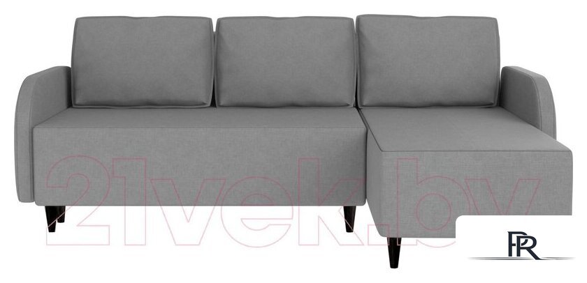 Угловой диван Mio Tesoro Velke SB3CHL (Malmo 90 Grey) - Изображение №2 — Интернет-магазин ПроЗаказ